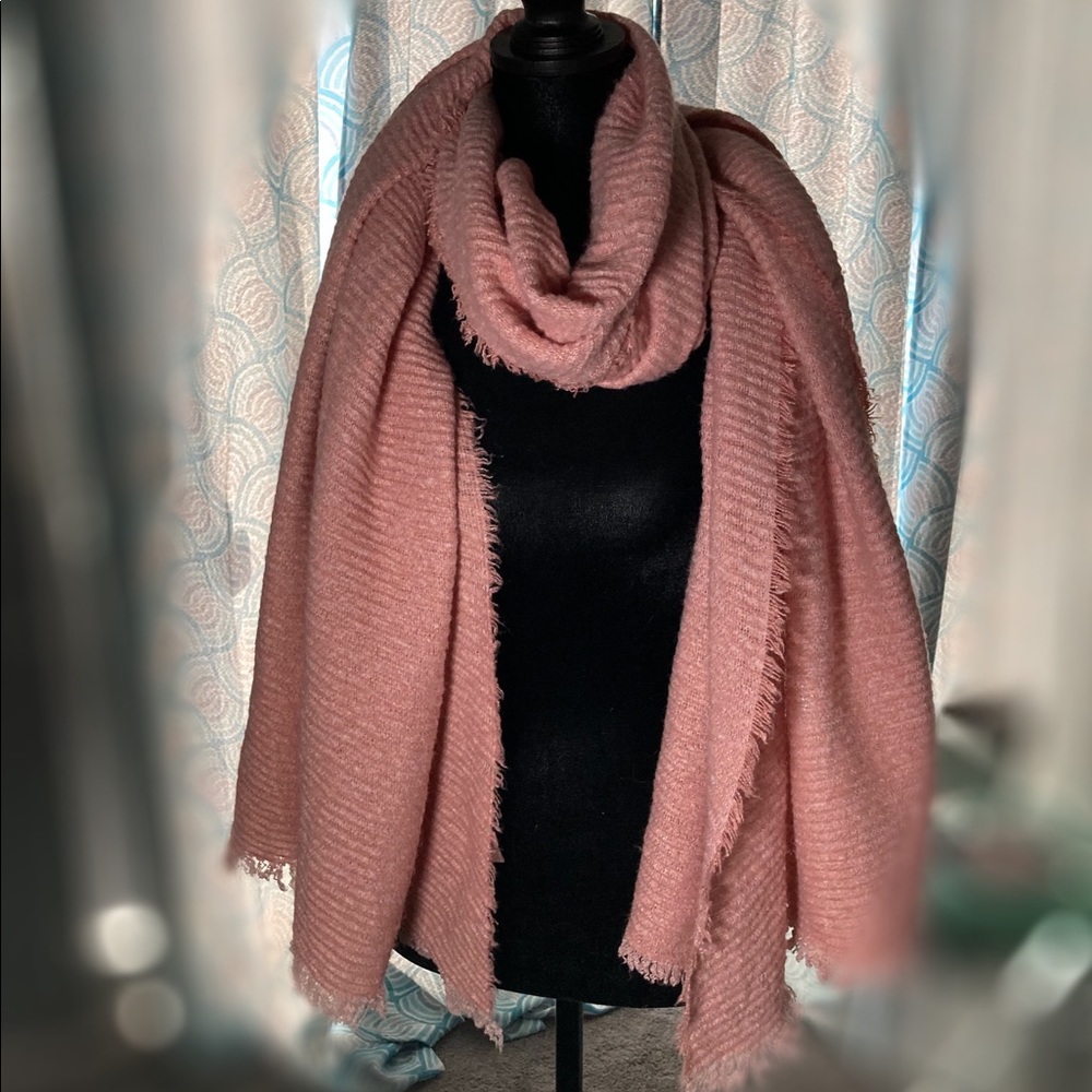 Lauren Conrad x-long Pink Scarf NWOT